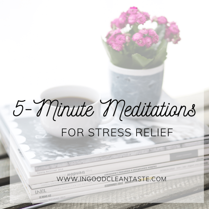 5-Minute Meditation for Relaxation